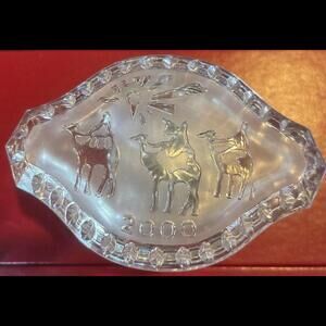 🔮🎶Waterford Songs Of Christmas 5th Edition 2000 O Holy Night Music Box